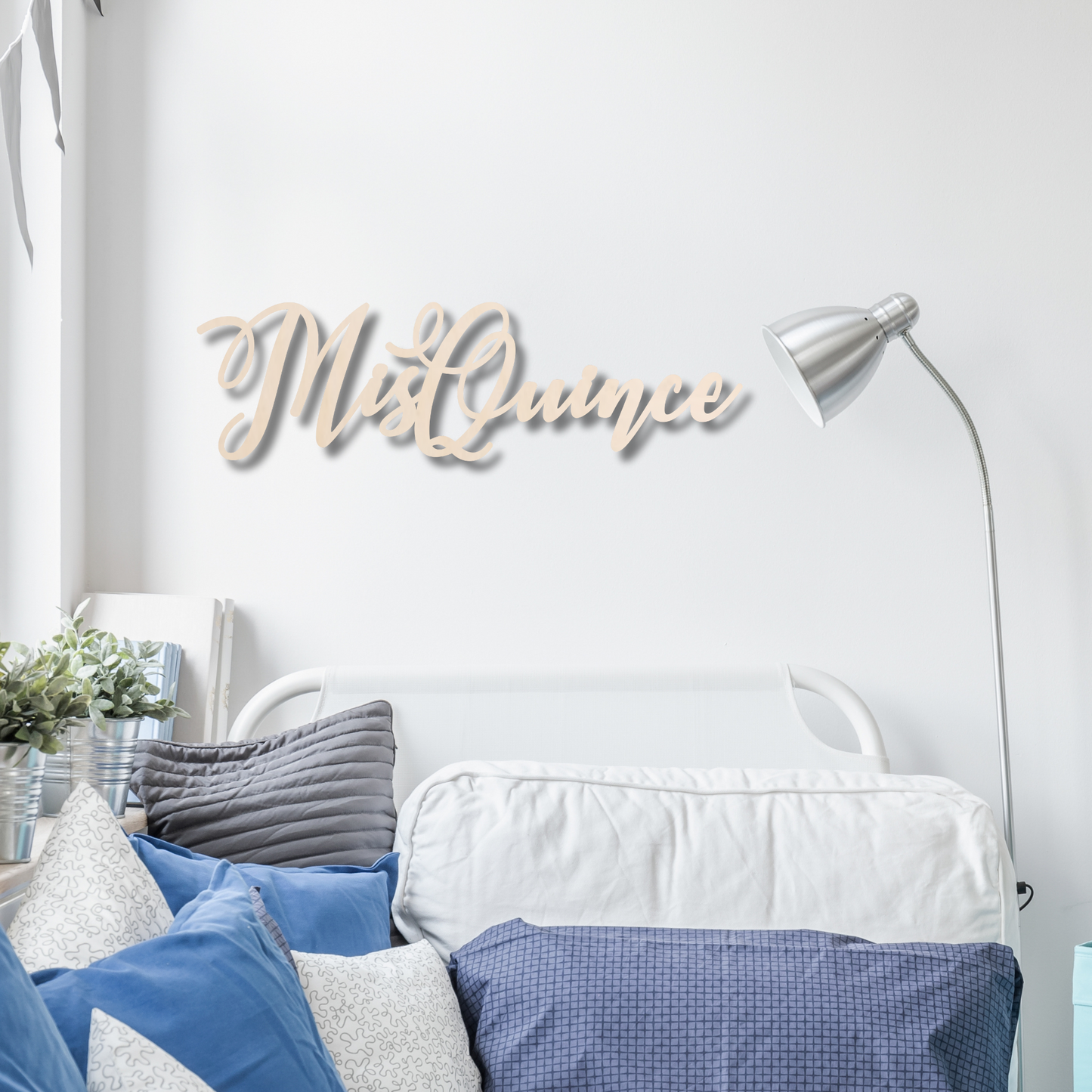 Mis Quince Wood Sign