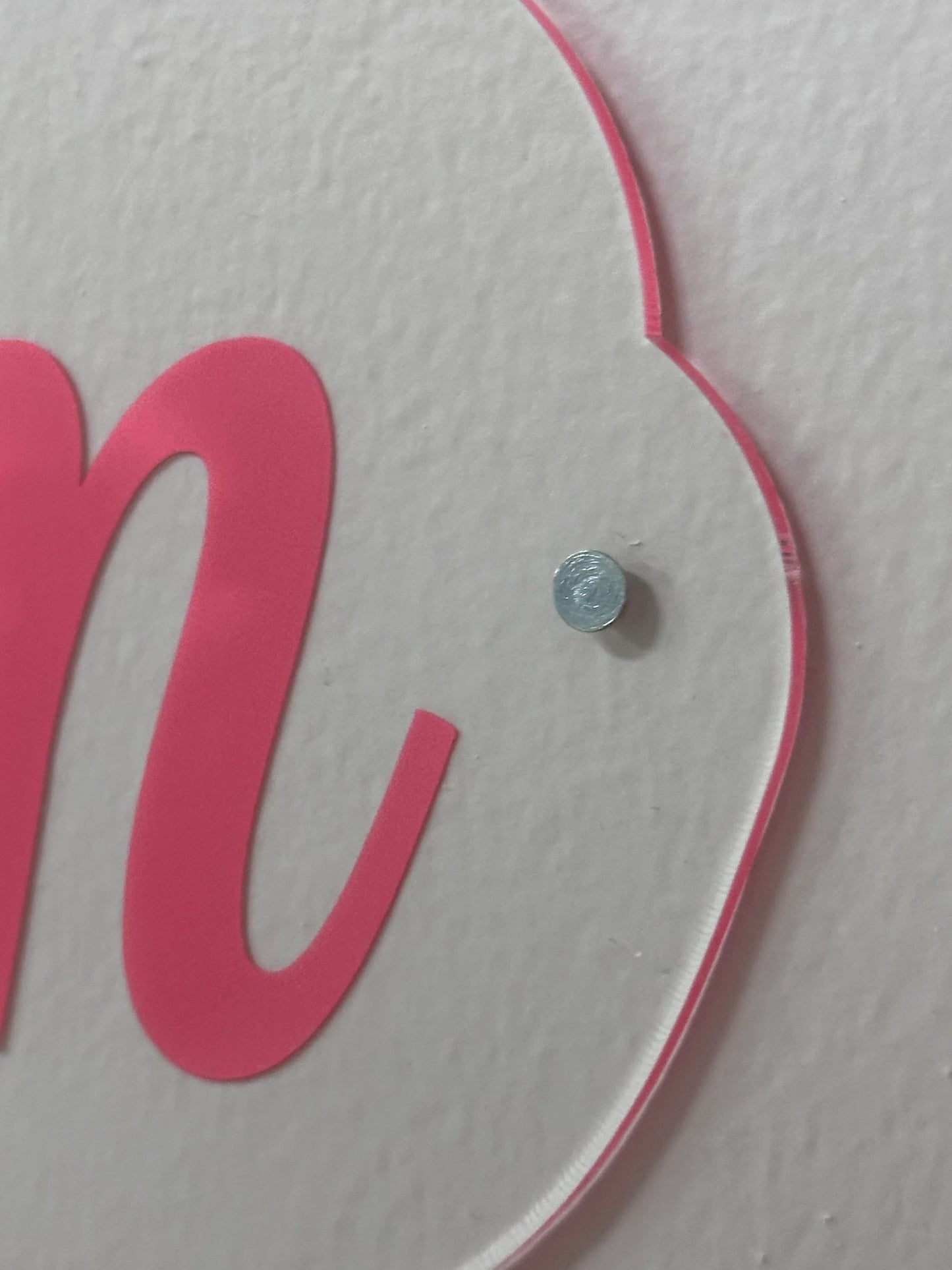 Acrylic Offset Custom Sign - Professional Artwork