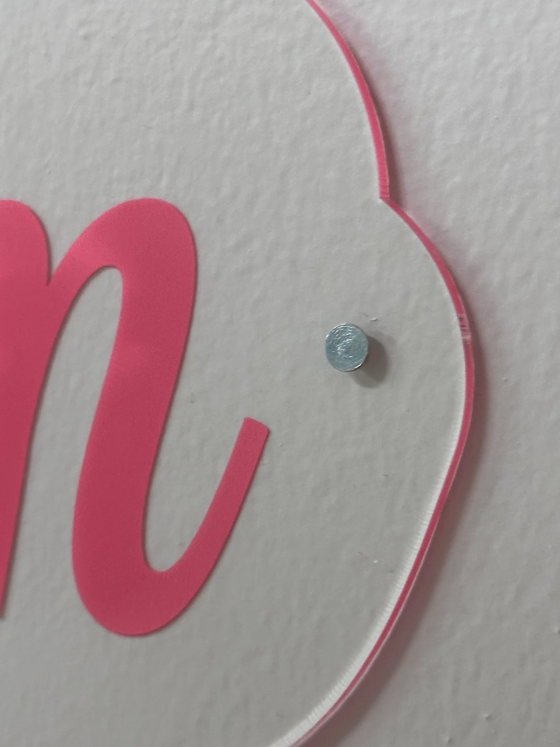 Acrylic Offset Custom Sign - Professional Artwork