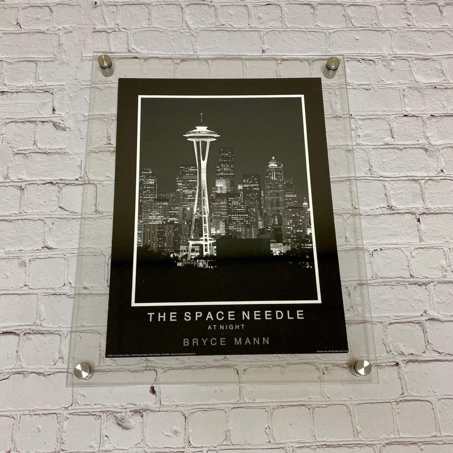Clear Acrylic Frame Straight Corners - Professional Artwork