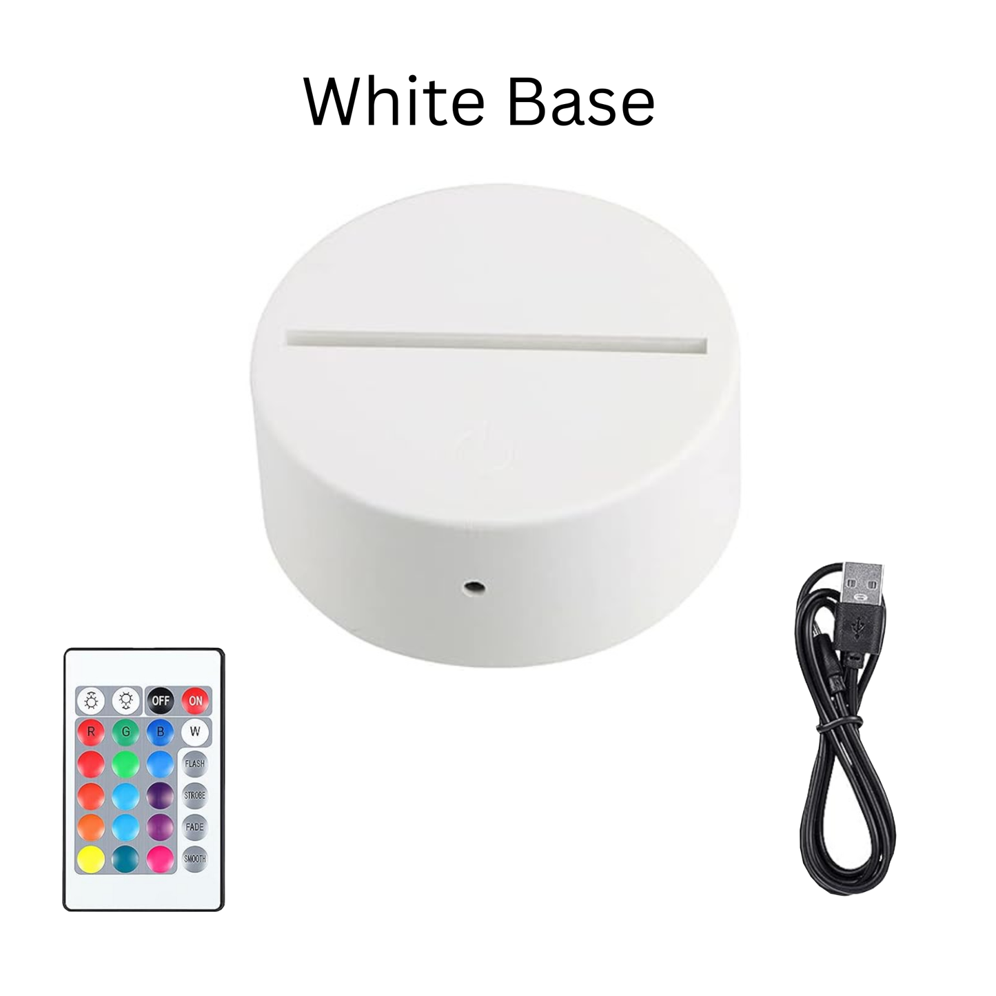 Custom Acrylic LED Table Sign. Wireless Remote Included. Your Logo or Message.